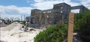 Villa construction in the Dominican Republic