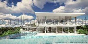 Villa construction in the Dominican Republic