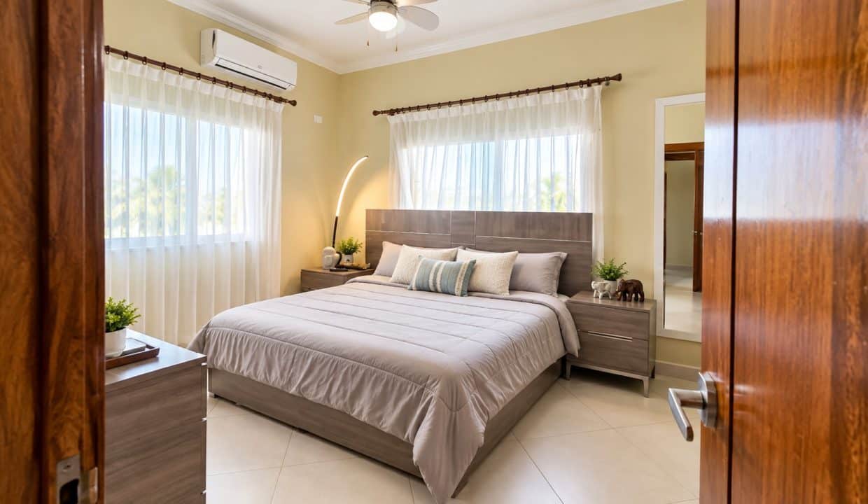 Airy Modern Bedroom Retreat