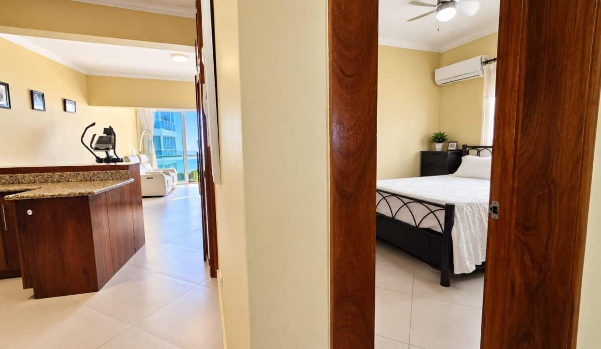 Hallway with Ocean View