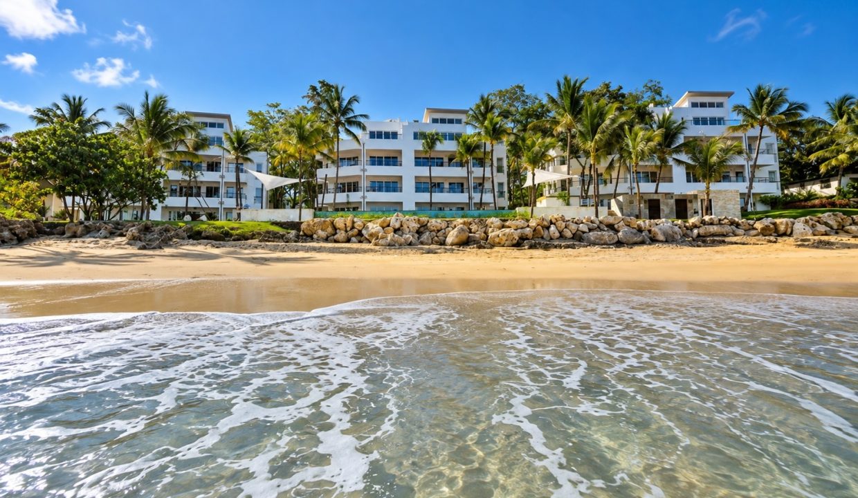 Tropical Resort Beachfront Buildings